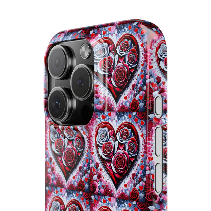 Rose Heart - Slim Phone Case