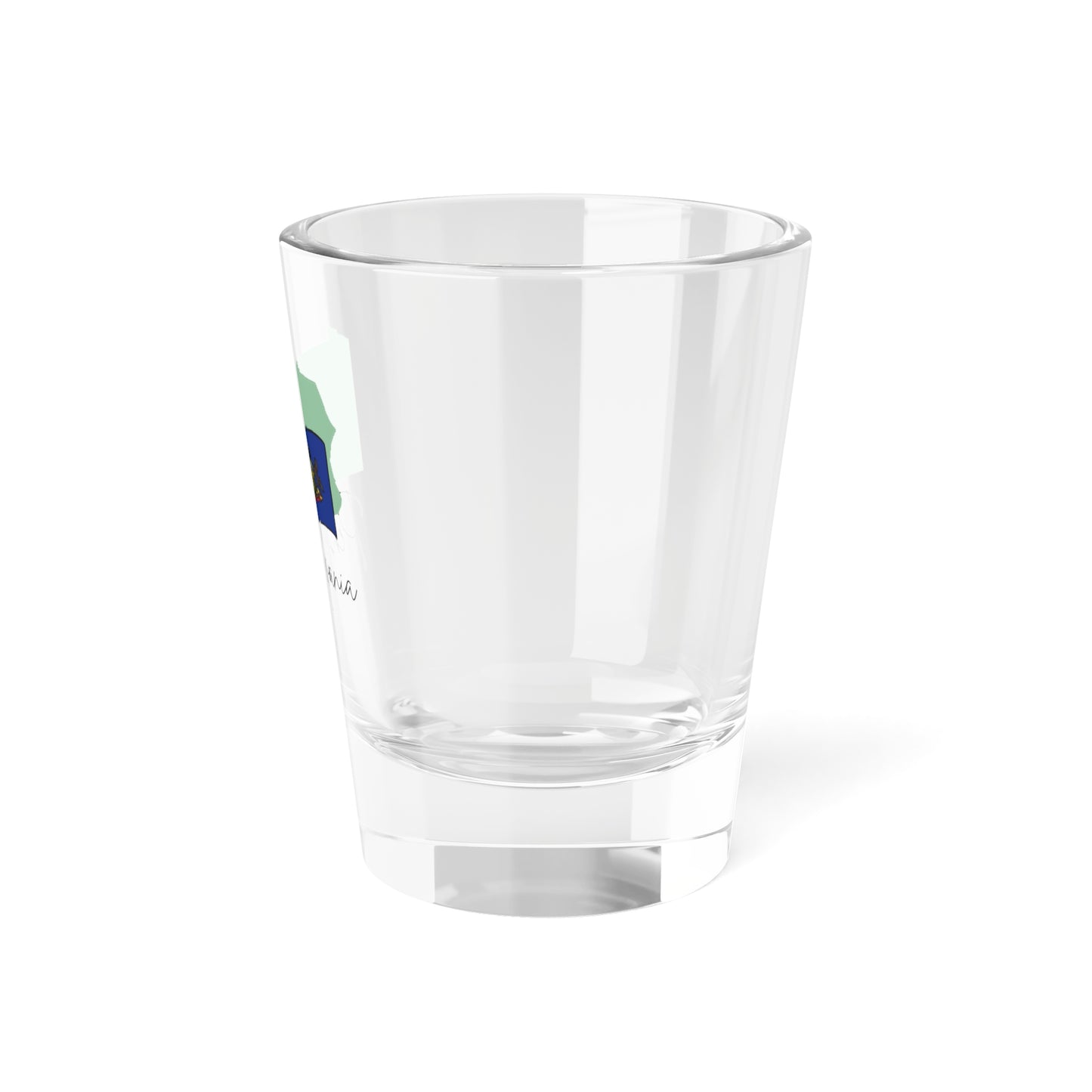 Pennsylvania State Design Shot Glass 1.5oz