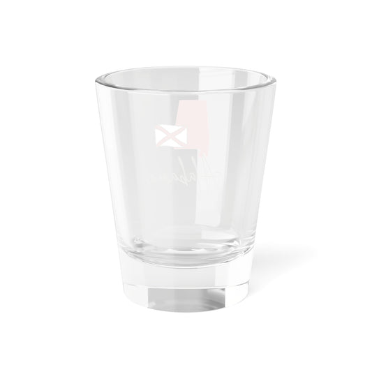 Alabama State Shot Glass 1.5oz