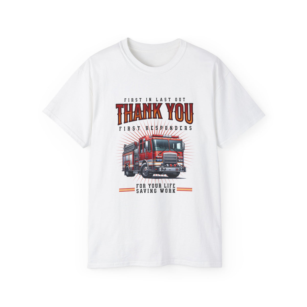 Thank You First Responders Unisex Ultra Cotton T-Shirt