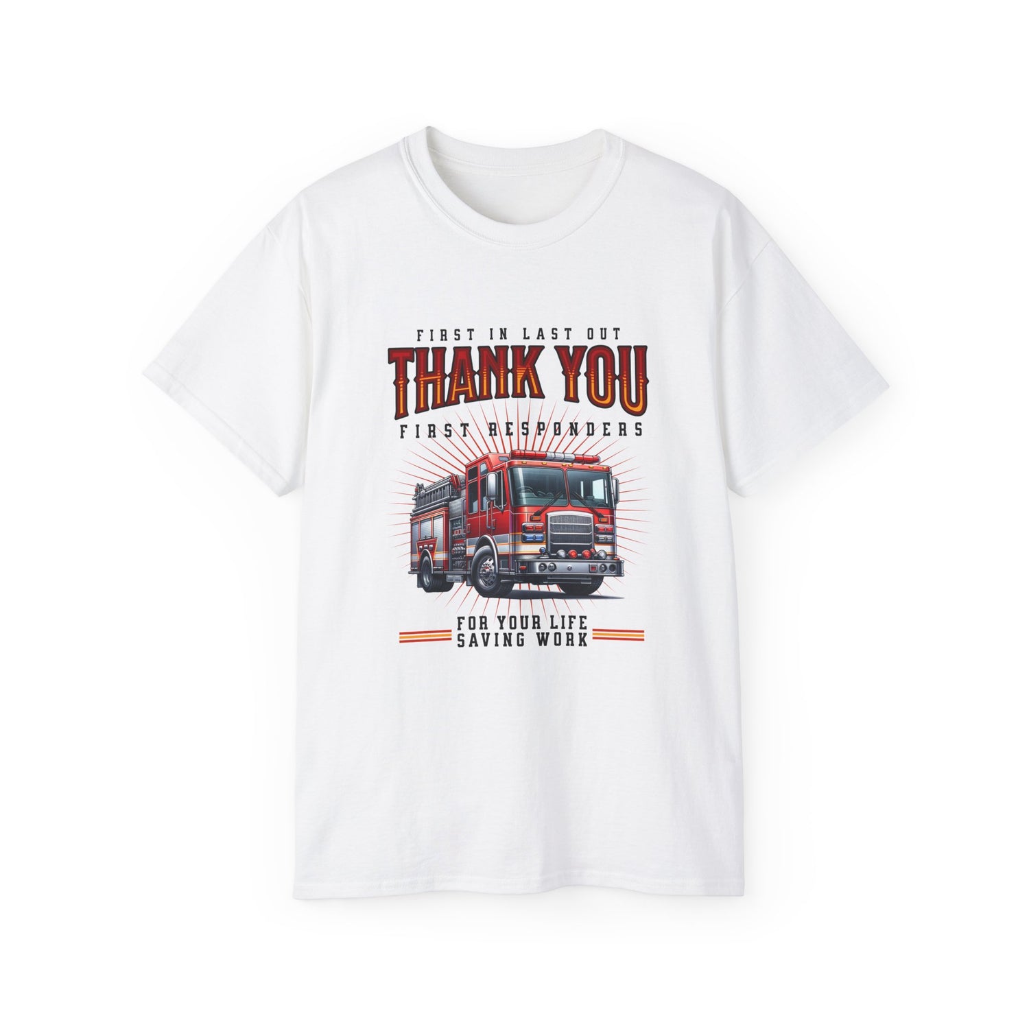 Thank You First Responders Unisex Ultra Cotton T-Shirt