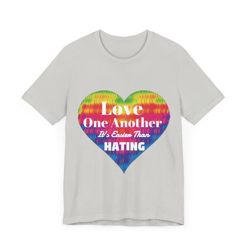 "Love Each Other..." Unisex Jersey Short Sleeve Tee