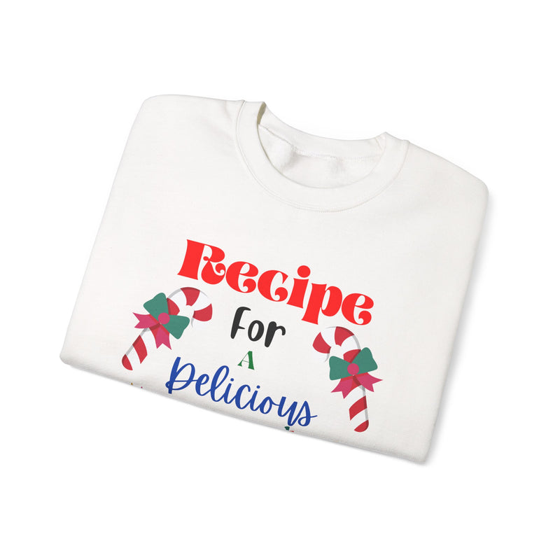 Recipe for a Delicious Holiday Sweatshirt - Christmas Baking Gift