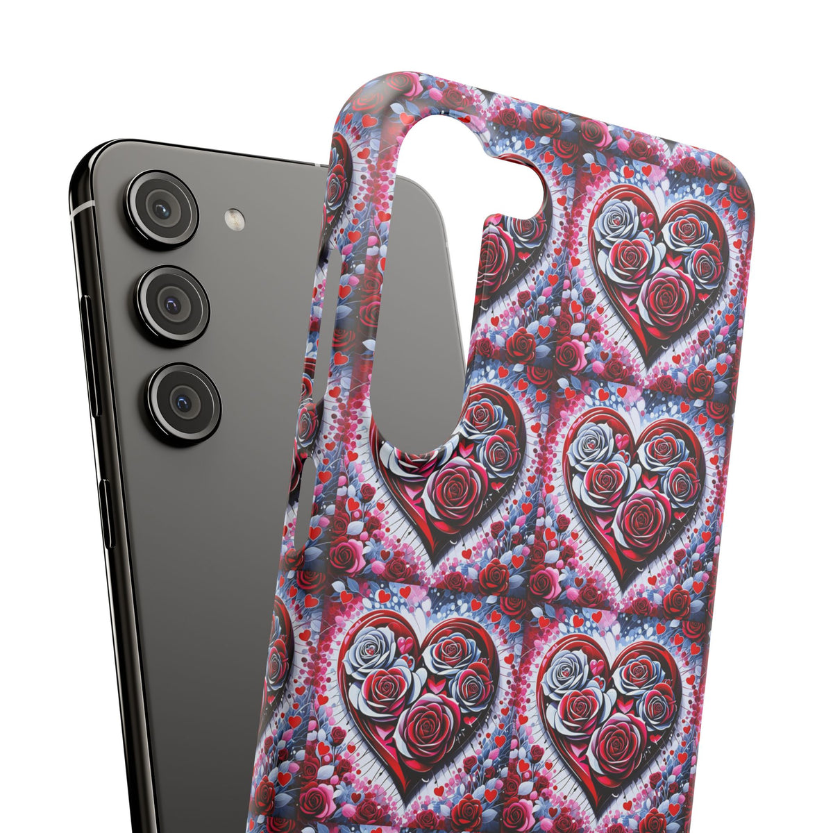 Rose Heart - Slim Phone Case