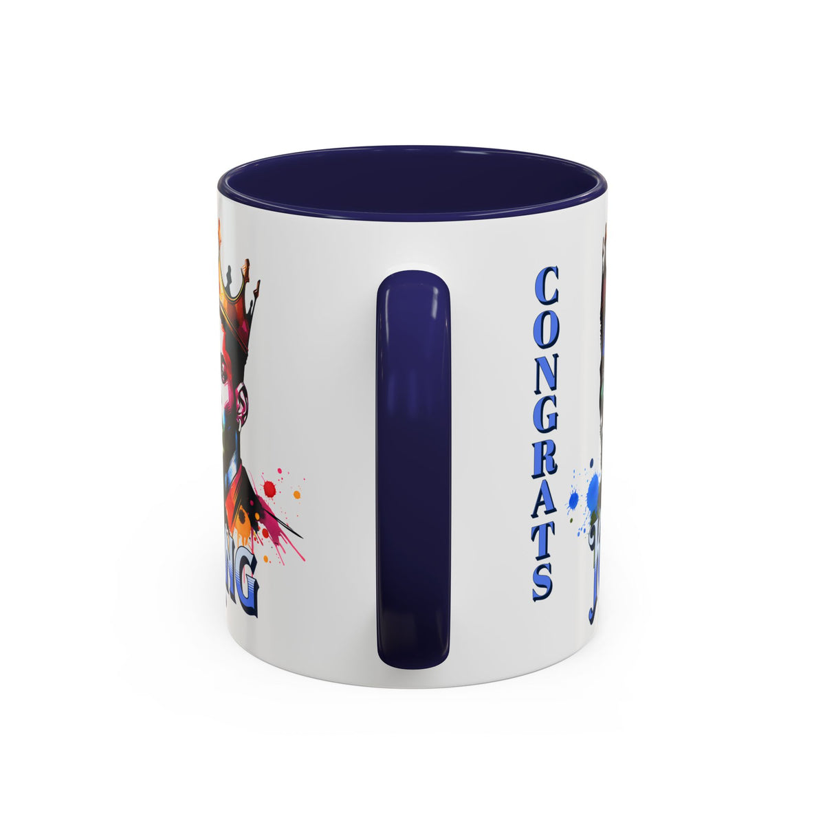 Congrats King Accent Coffee Mug (11, 15oz)