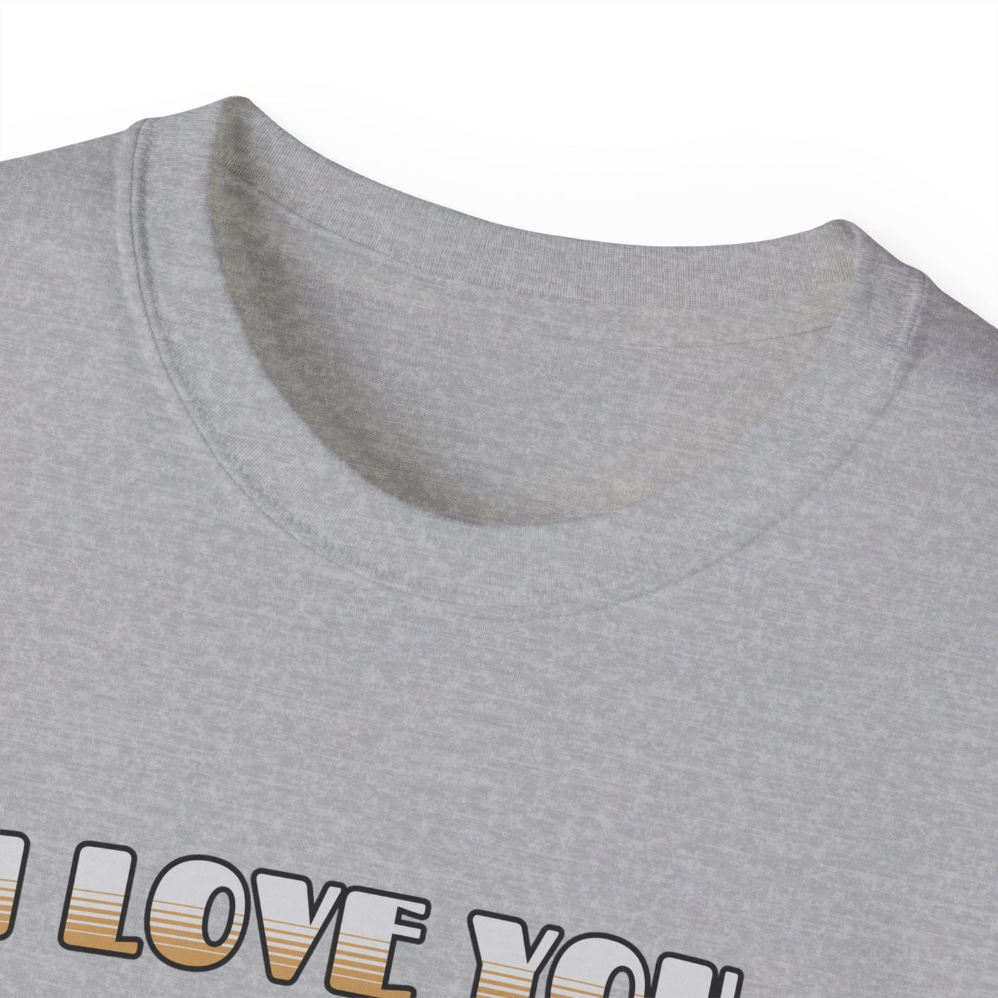 I Love You More Than Coffee - Romantic Unisex Ultra Cotton Tee