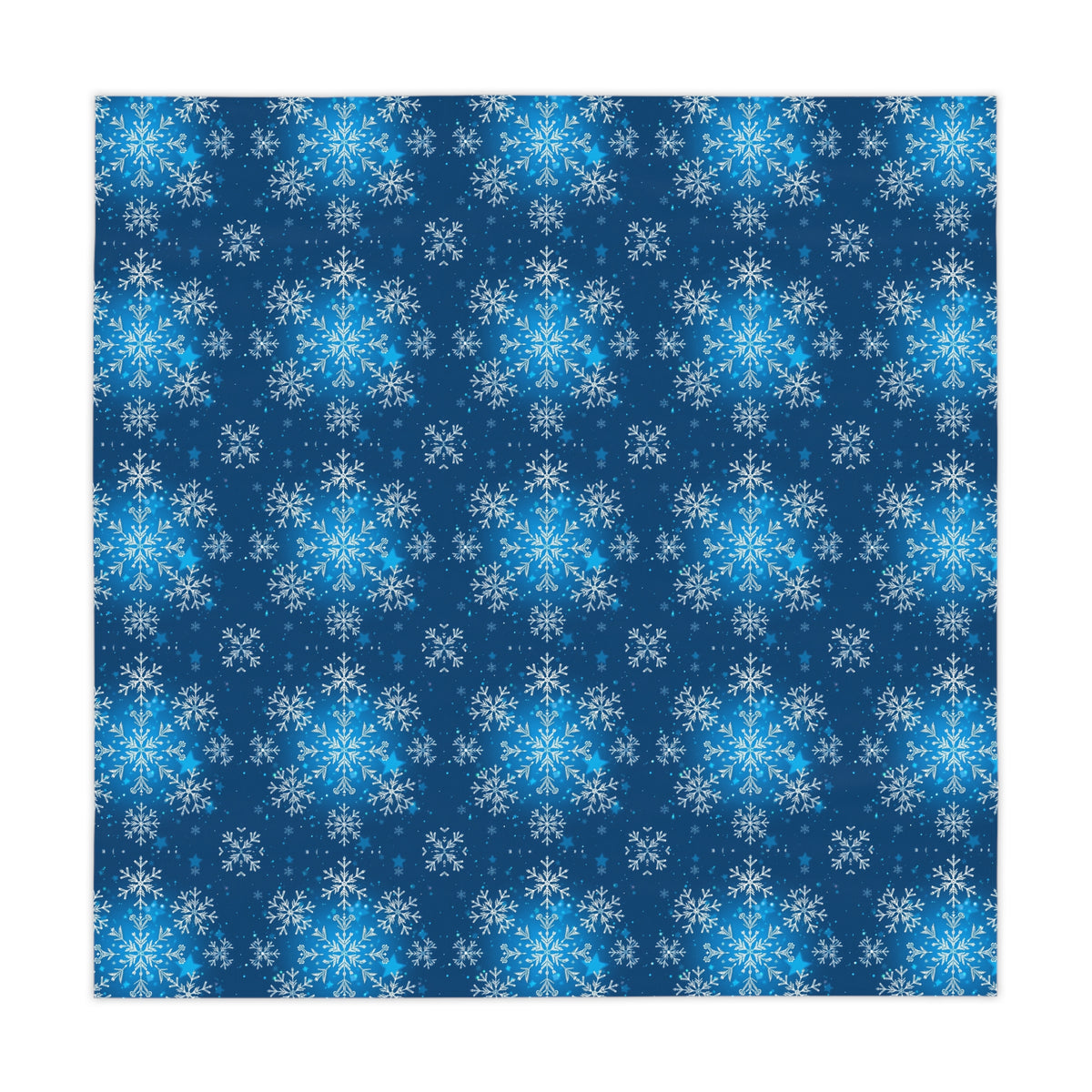 Magical Holiday Snowflake Tablecloth