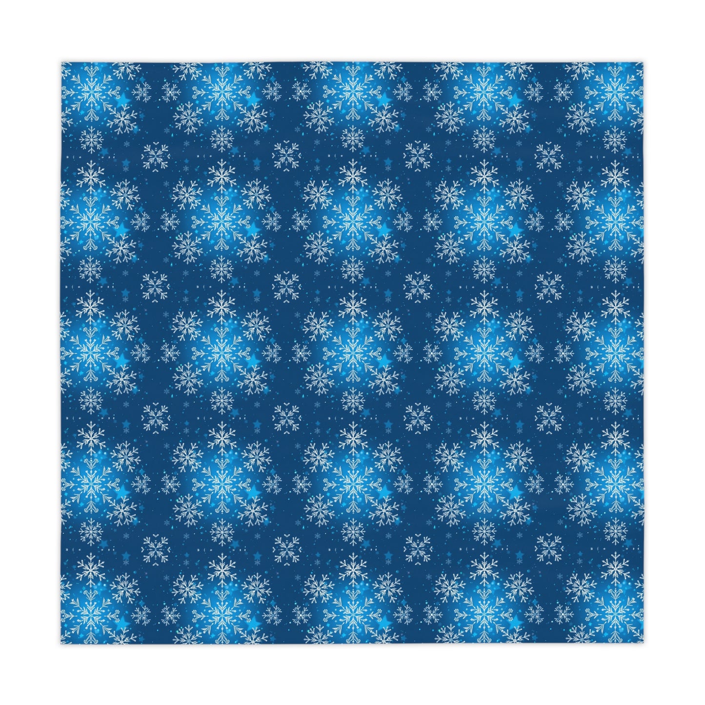 Magical Holiday Snowflake Tablecloth