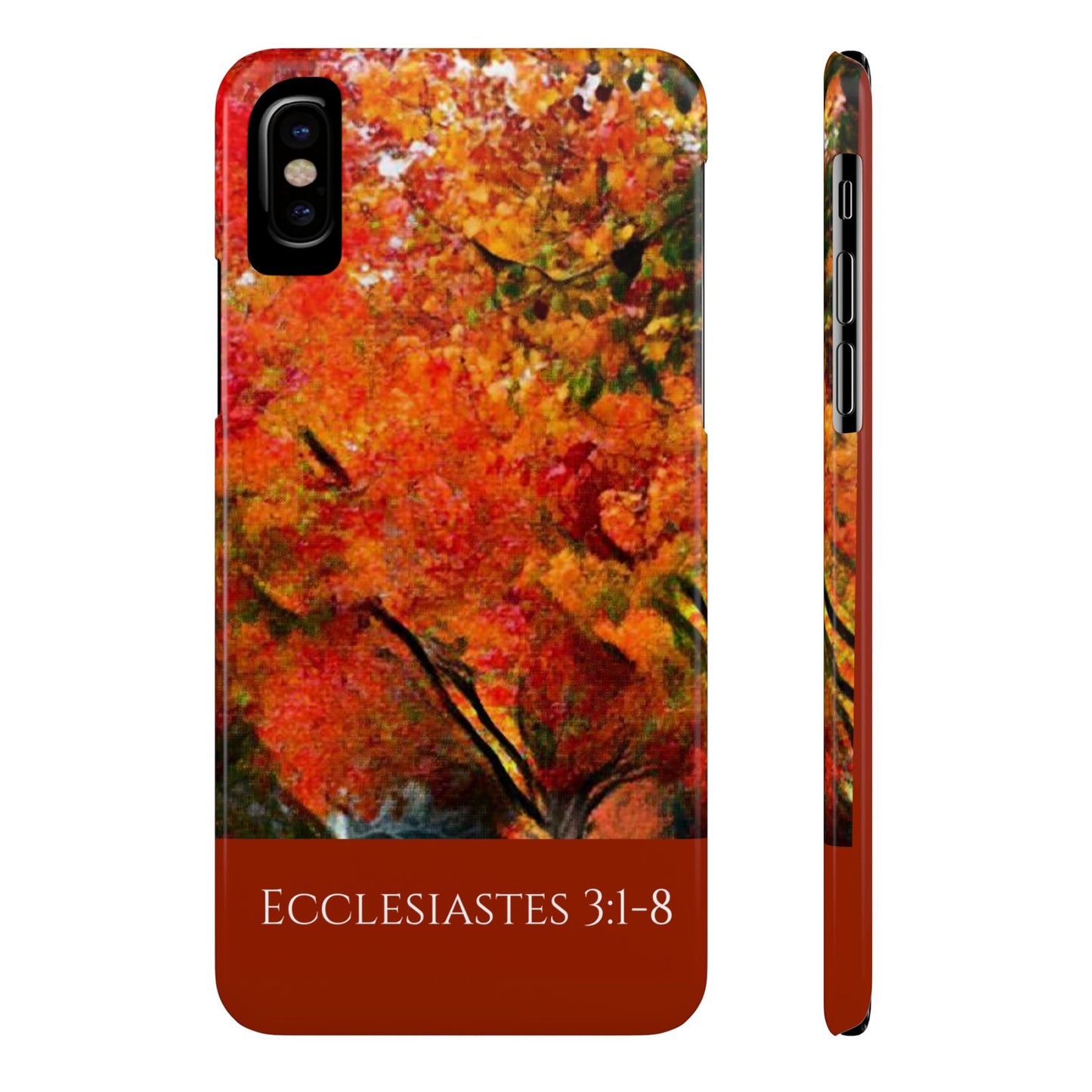 Ecclesiastes 3:1-8  Slim Phone Cases