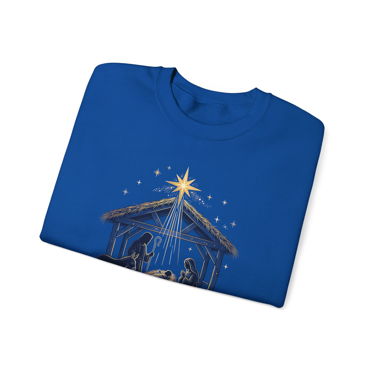 Oh Holy Night Nativity Christmas Sweatshirt