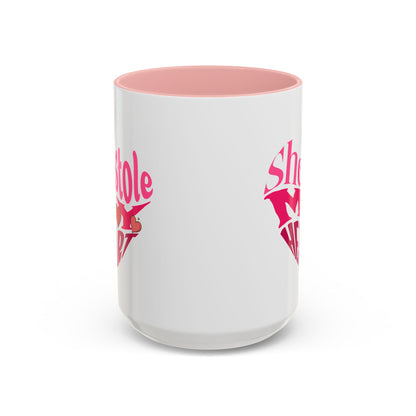 She Stole My Heart - Romantic Accent Coffee Mug (11, 15oz)