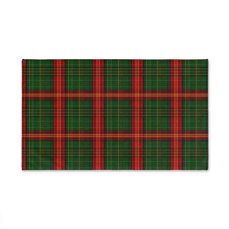 Festive Christmas Stripes Hand Towel