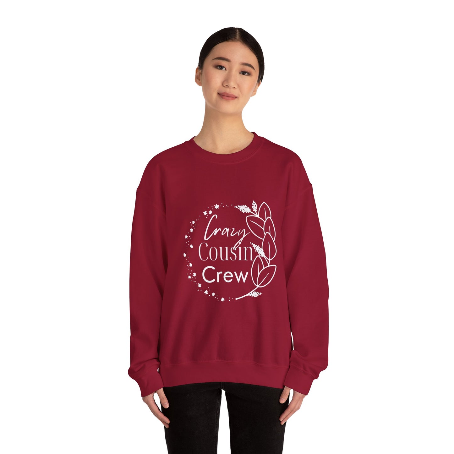 Crazy Cousin Crew - Family Reunion Unisex Heavy Blend™ Crewneck Sweatshirt
