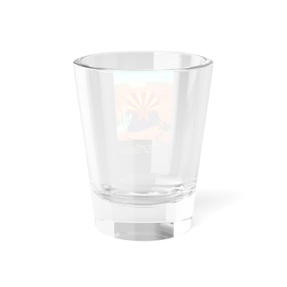 Arizona State Design Shot Glass, 1.5oz