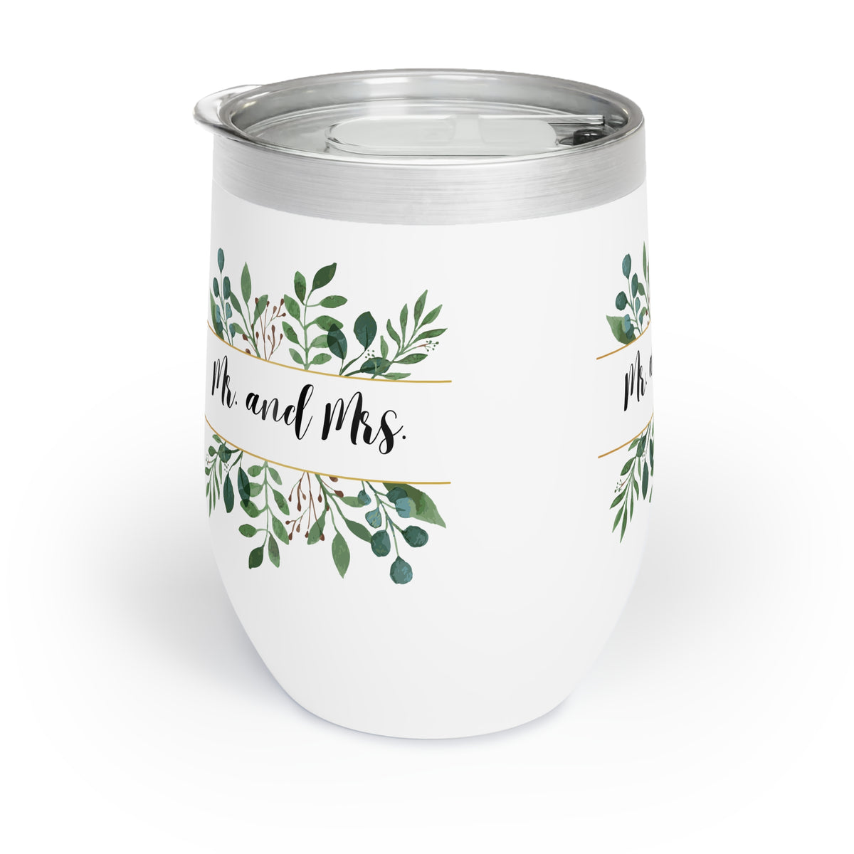 Mr. and Mrs. - Wedding Tumbler