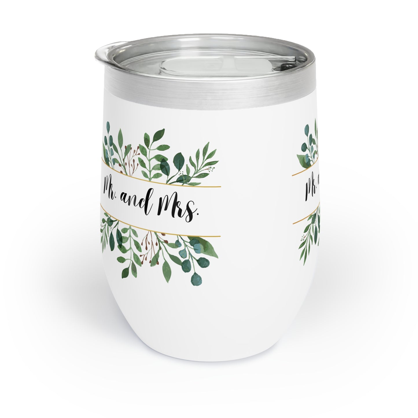 Mr. and Mrs. - Wedding Tumbler