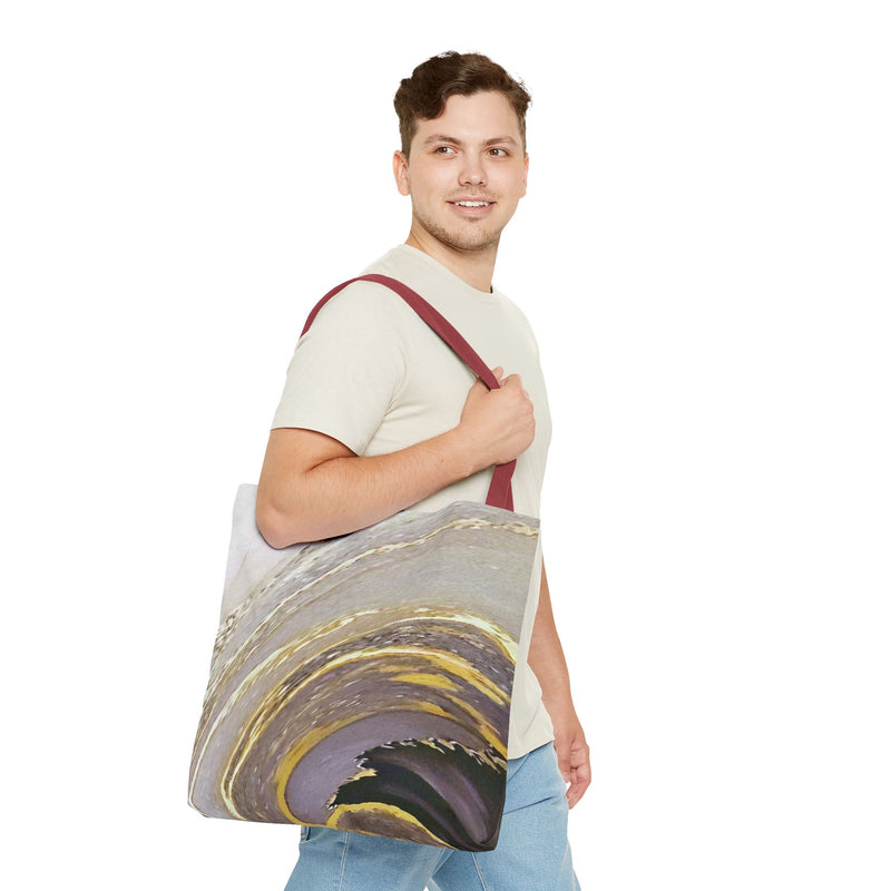Marble Swirl Tote Bag (AOP)