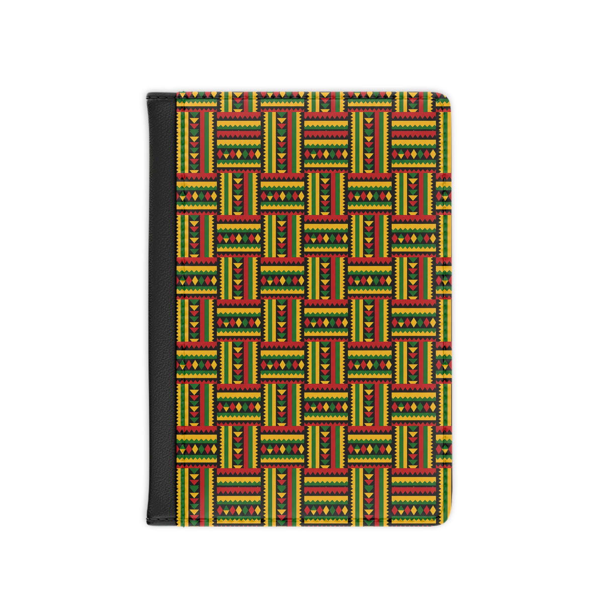 Colorful Geometric Kente African Print Passport Cover