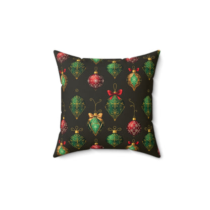 Christmas Ornament Square Pillow