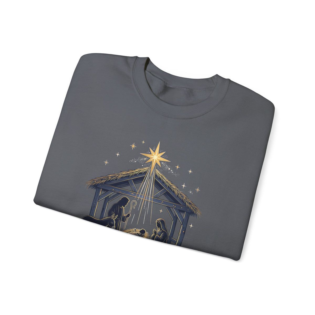 Oh Holy Night Nativity Christmas Sweatshirt