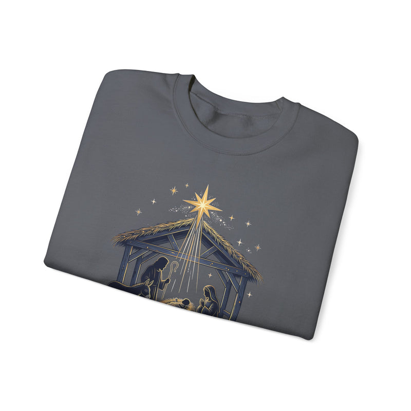 Oh Holy Night Nativity Christmas Sweatshirt