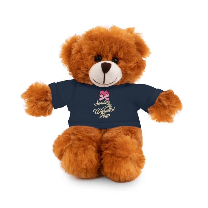 Sending My Warmest Hugs - Sympathy Stuffed Animals with Tee
