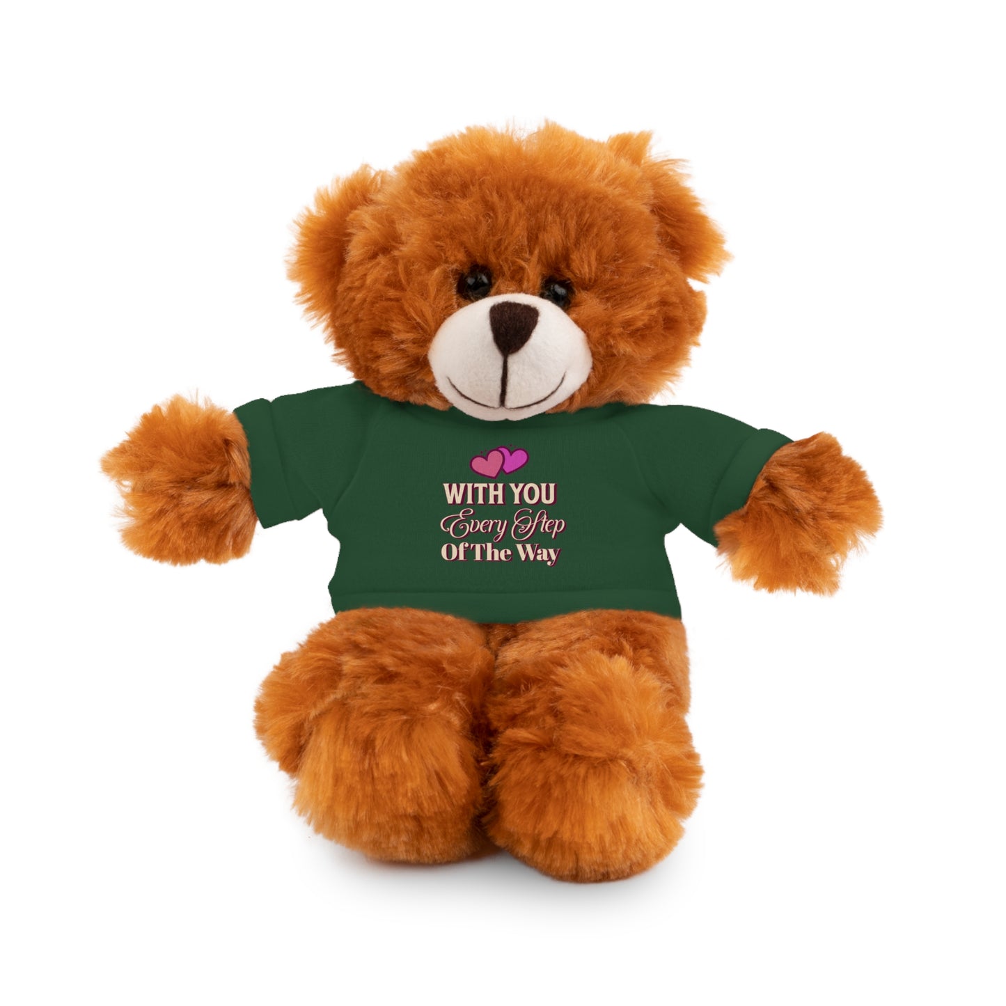 With You Every Step of the Way - Sympathy Stuffed Animals with Tee