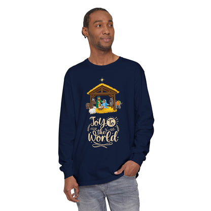 Joy to The World - Christmas Long Sleeve T-Shirt