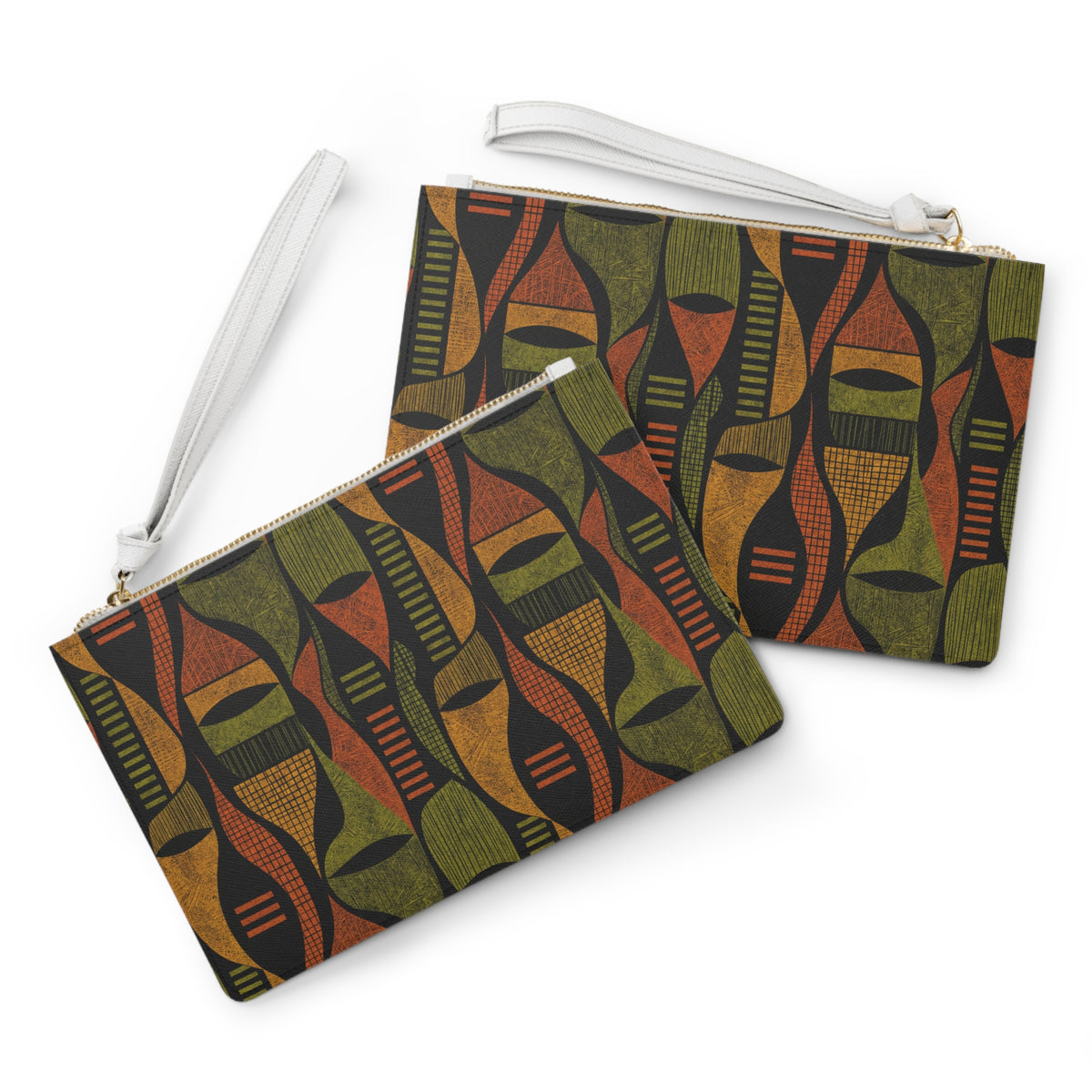 Abstract Shapes Clutch