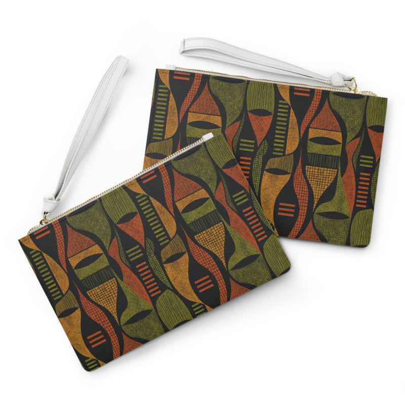 Abstract Shapes Clutch