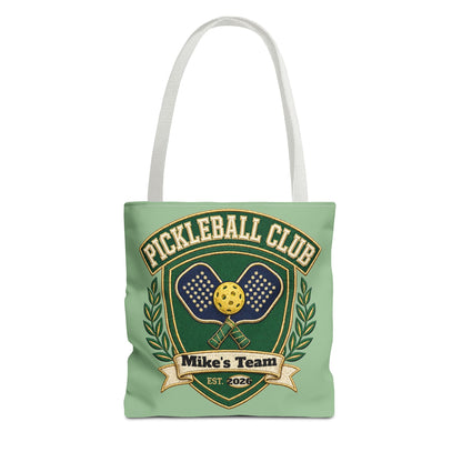 Personalized Pickleball Club Tote Bag | Custom Name Pickleball Gift
