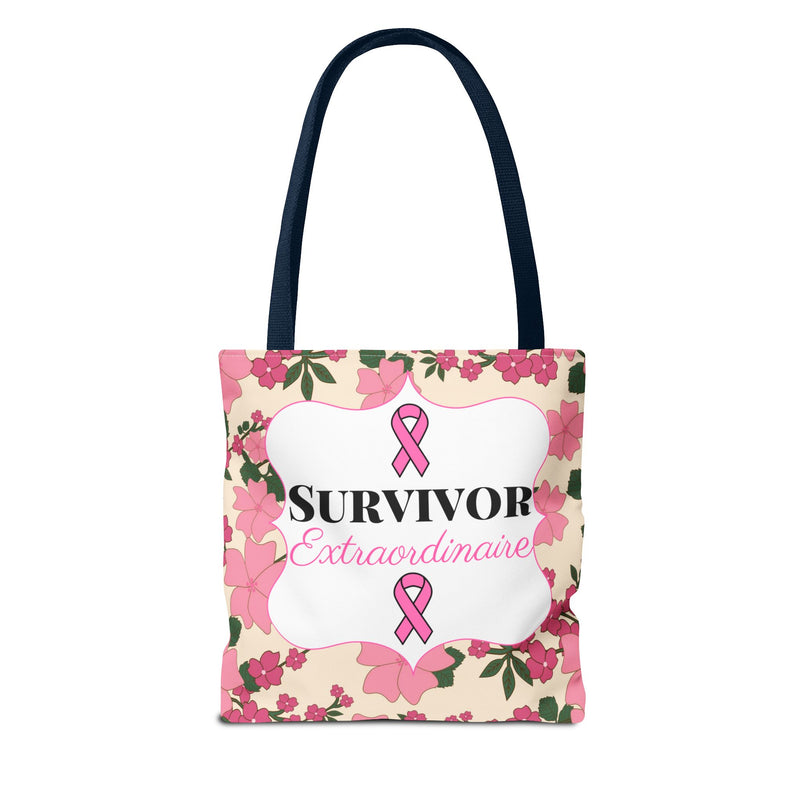 Survivor Extraordinaire - Breast Cancer Survivor Tote Bag