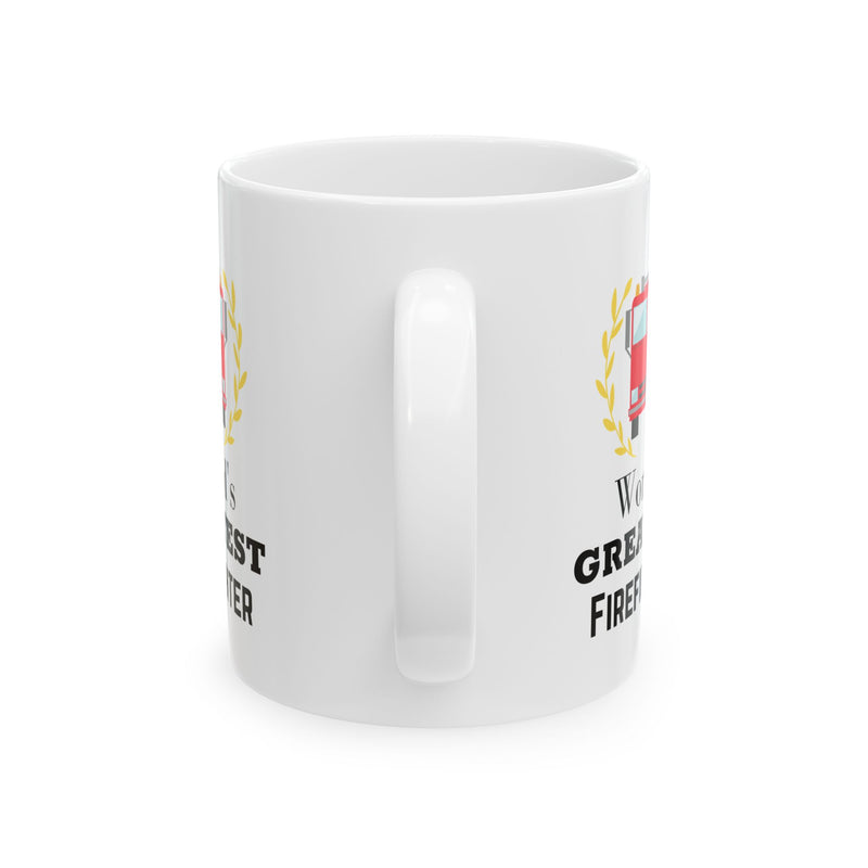 World's Greatest Firefighter Coffee Mug 11oz - Firefighter Gift