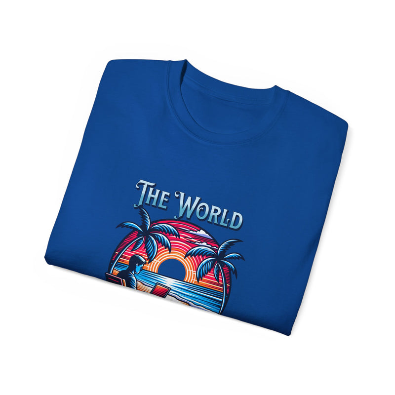 The World is My Office -  Unisex Ultra Cotton T-Shirt