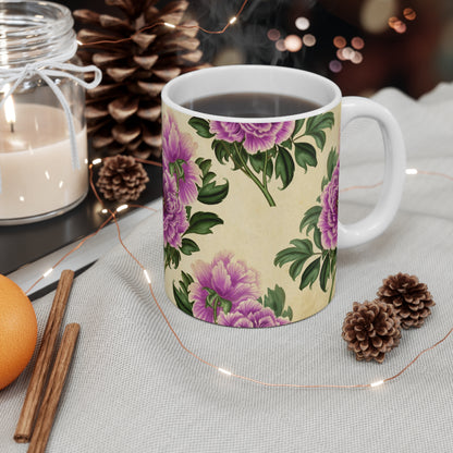 11oz Floral Mug