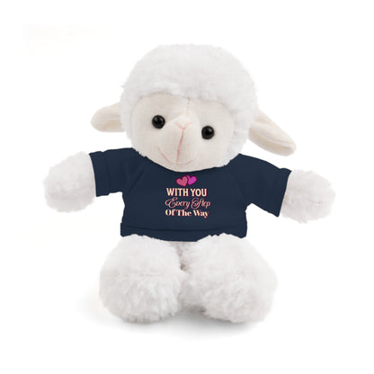 With You Every Step of the Way - Sympathy Stuffed Animals with Tee