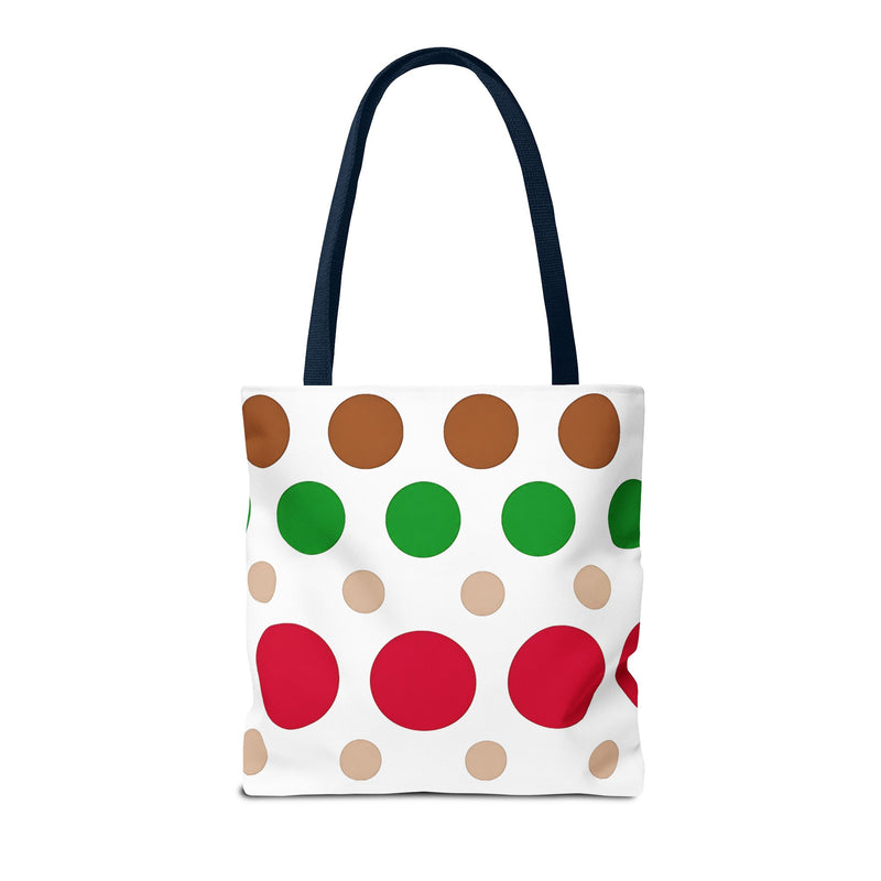 Colorful Polka Dot Tote Bag