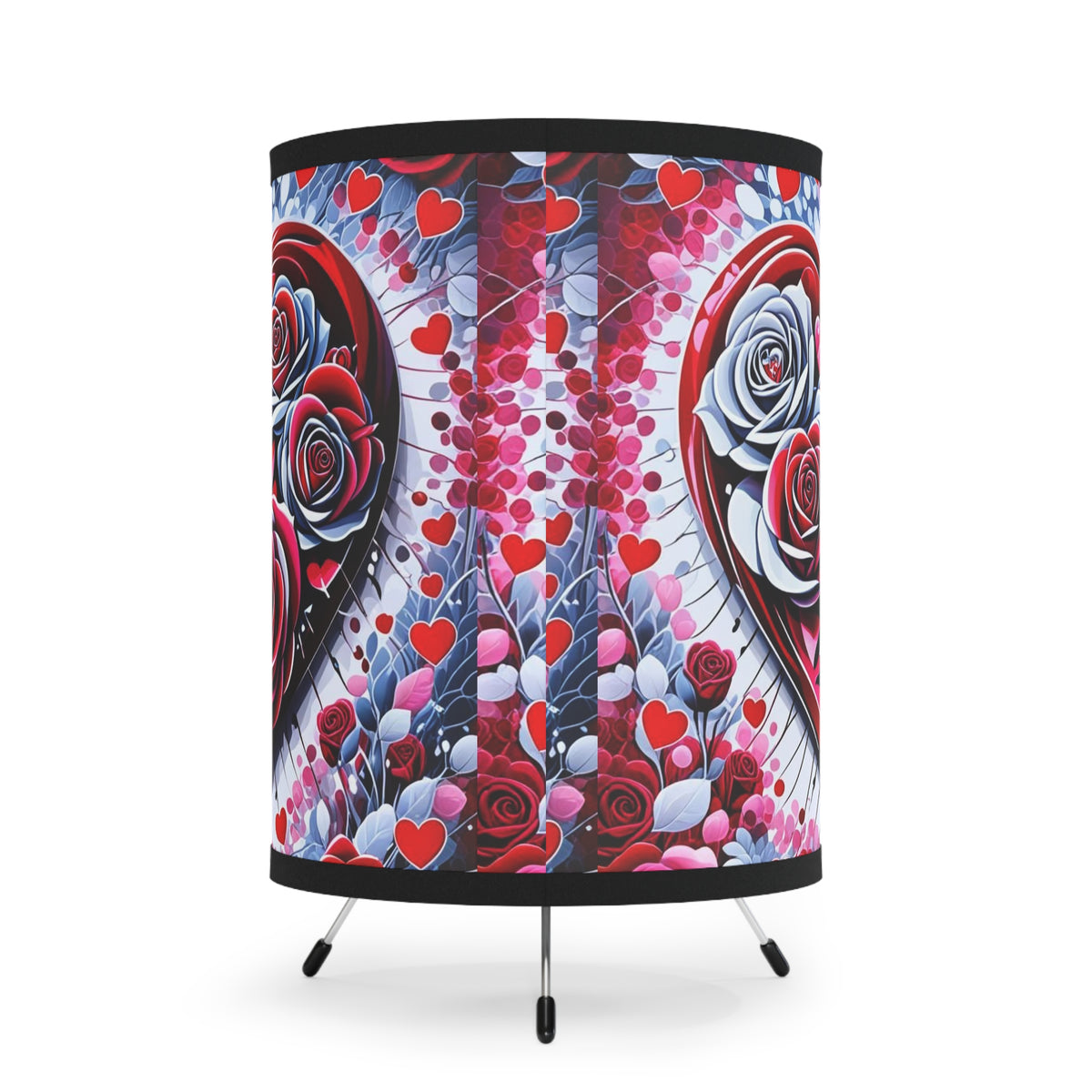 Rose Heart -Tripod Lamp