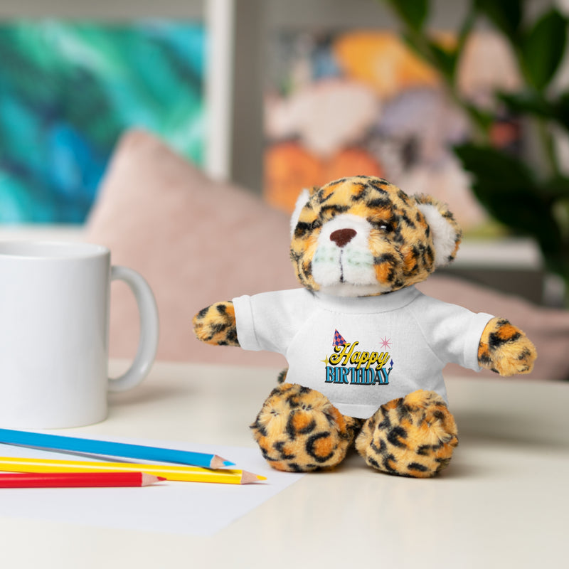 Happy Birthday -  Stuffed Animals with Tee