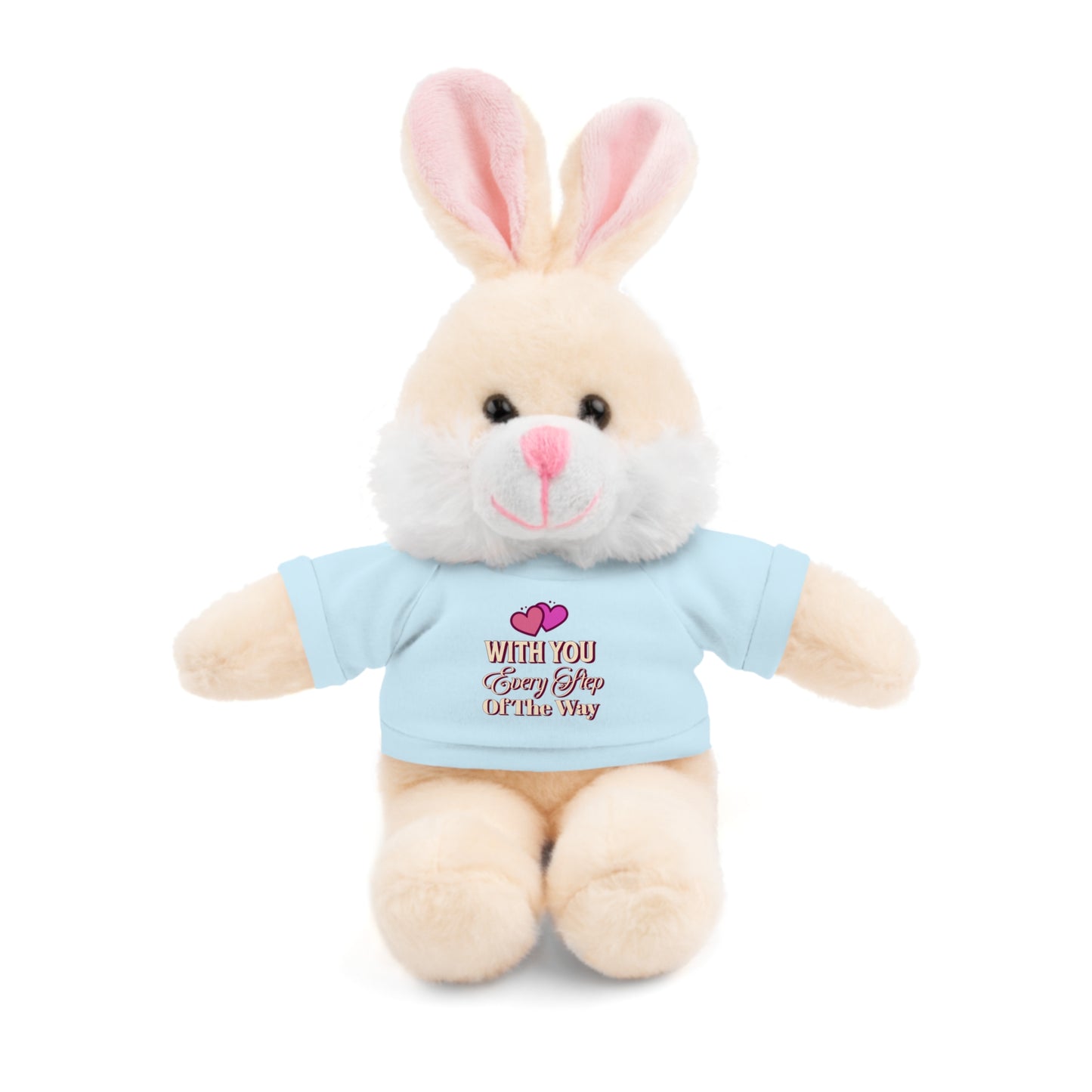 With You Every Step of the Way - Sympathy Stuffed Animals with Tee