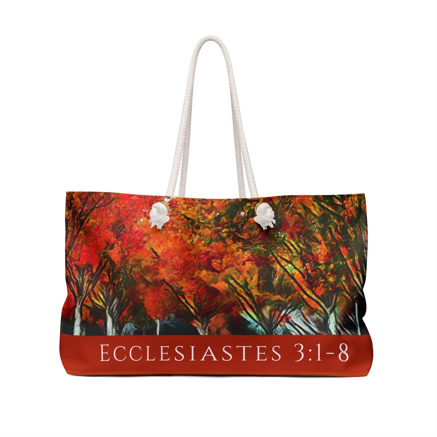 Ecclesiastes 3:1-8 Weekender Bag