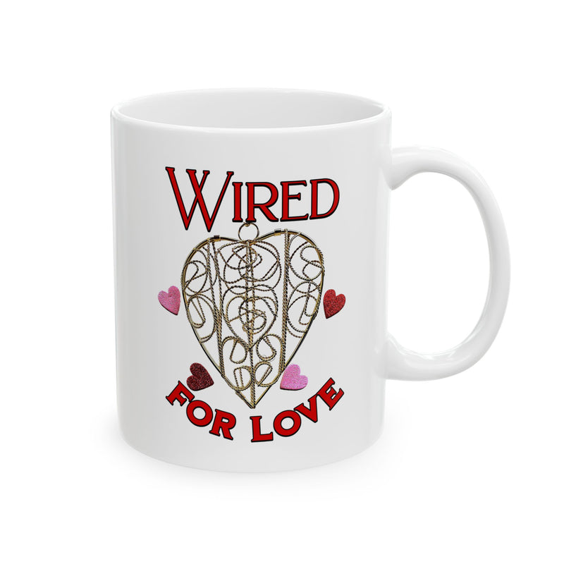 Wired for Love Coffee Mug