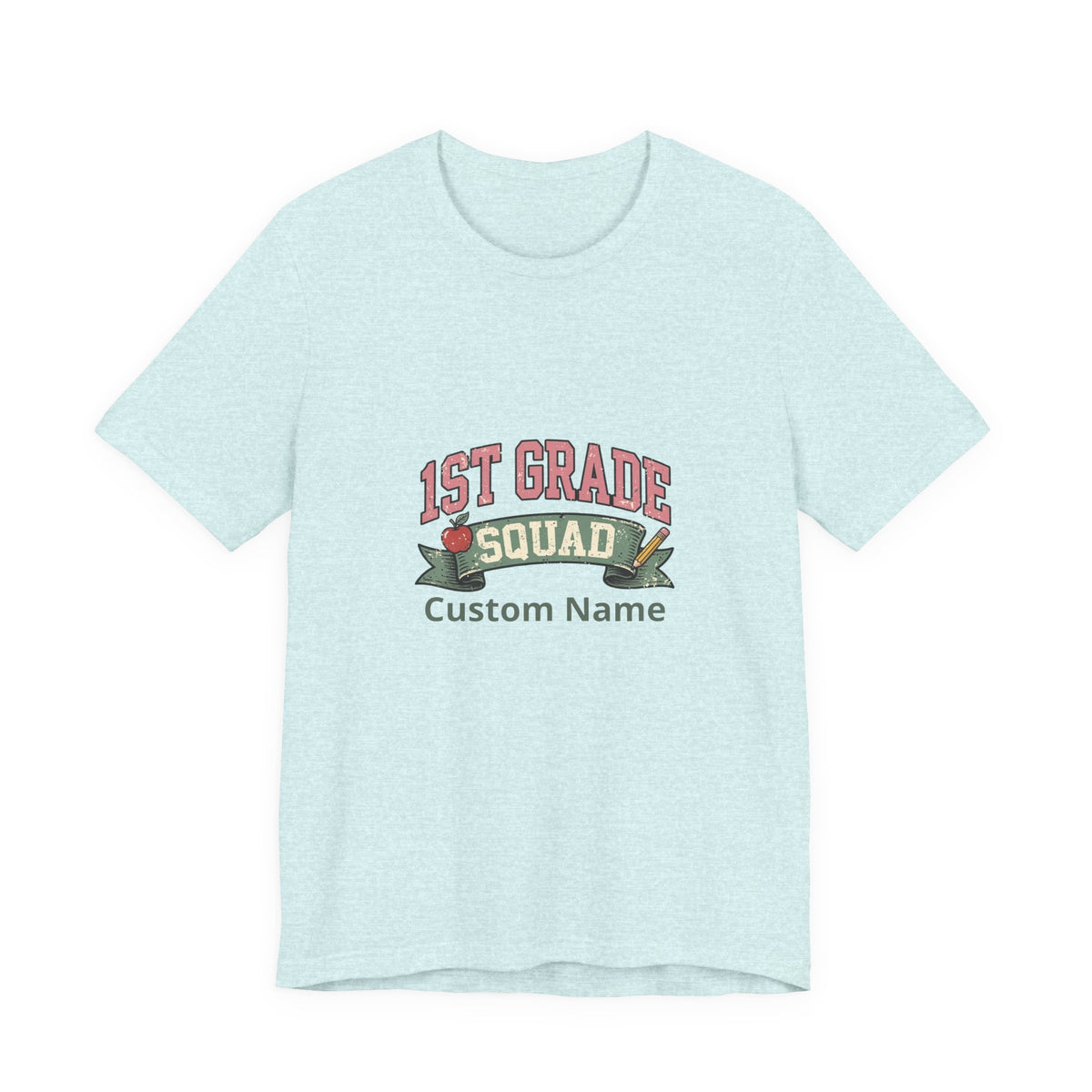 Personalized 1st Grade Squad T-Shirt | Custom Name Teacher Gift
