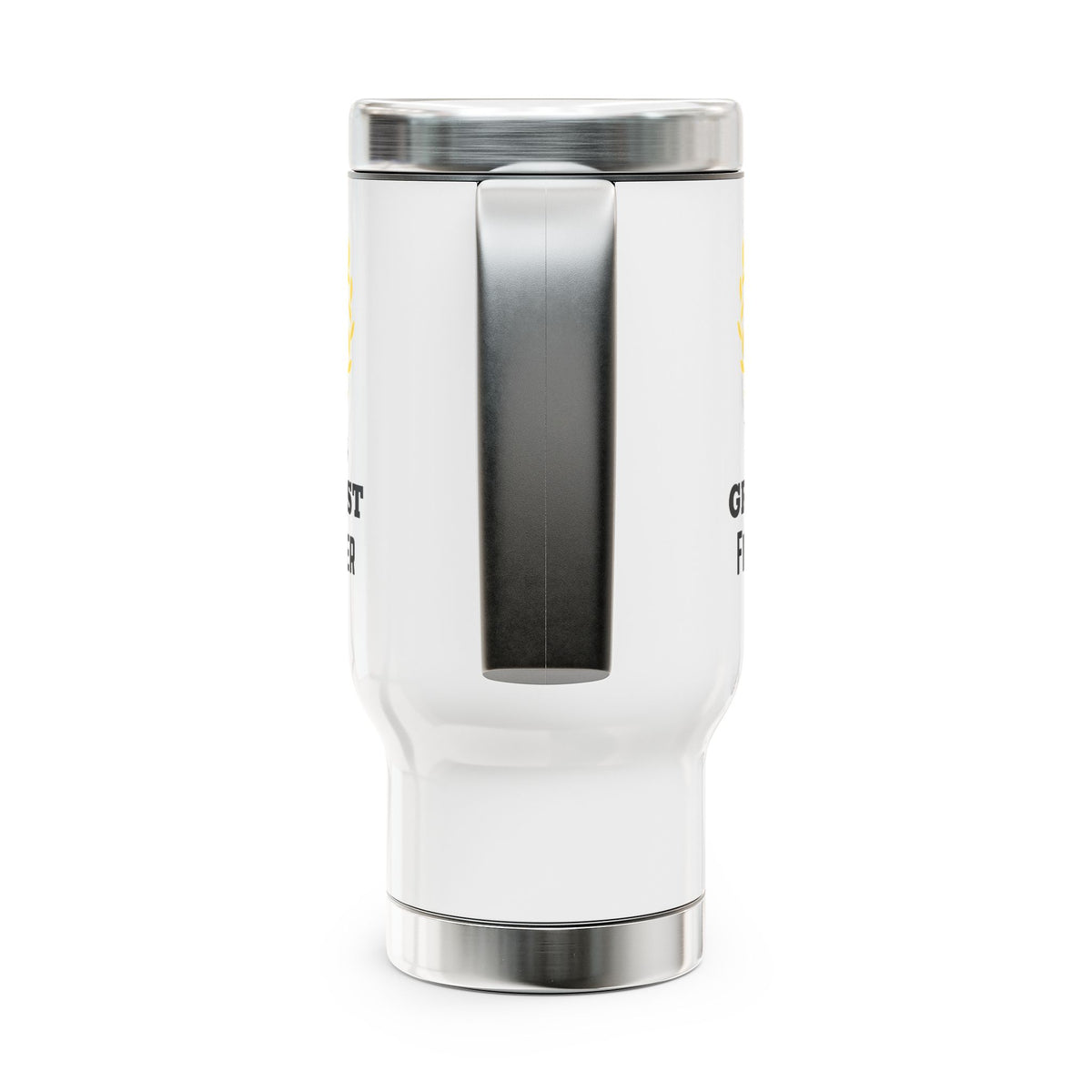 World's Greatest Firefighter Travel Mug with Handle 14oz - Firefighter Gift