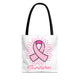 Breast Cancer Survivor Pink Ribbon Tote Bag