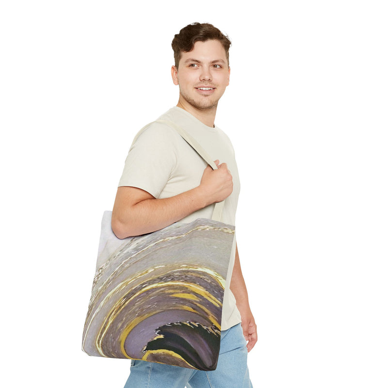Marble Swirl Tote Bag (AOP)