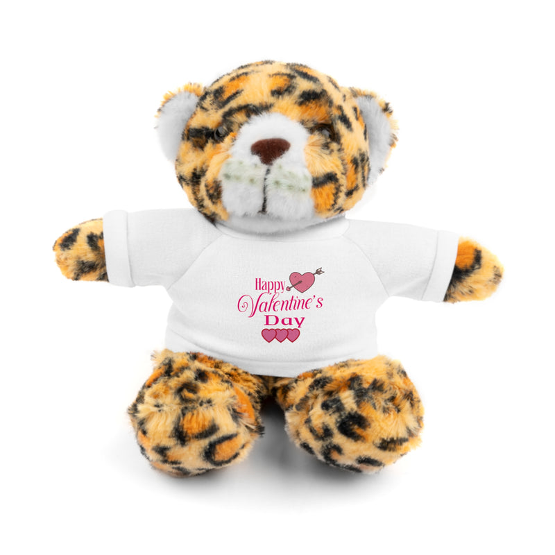 Happy Valentine's Day - Romantic Stuffed Animals with Tee