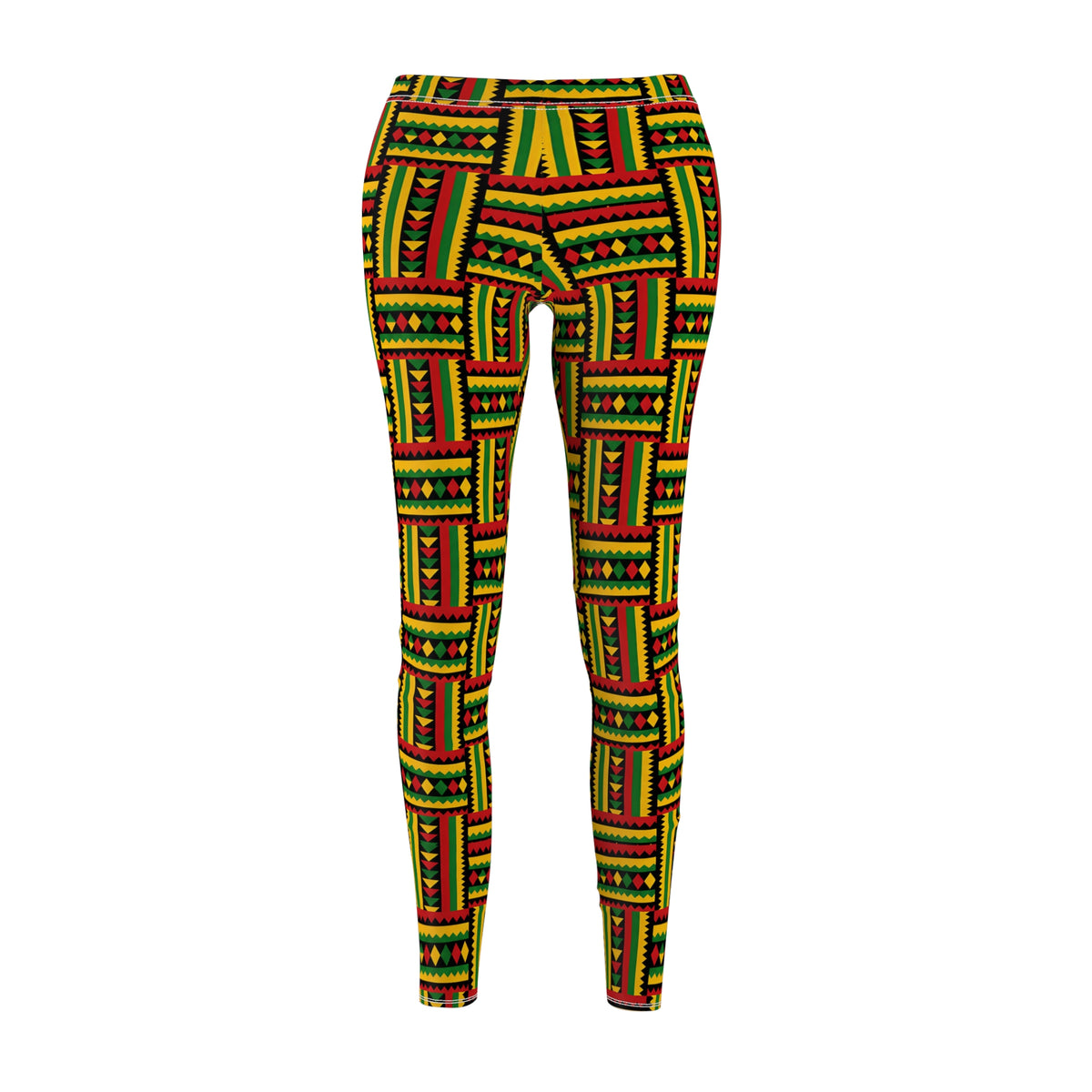 Kente Cloth Women's Casual Leggings (AOP)