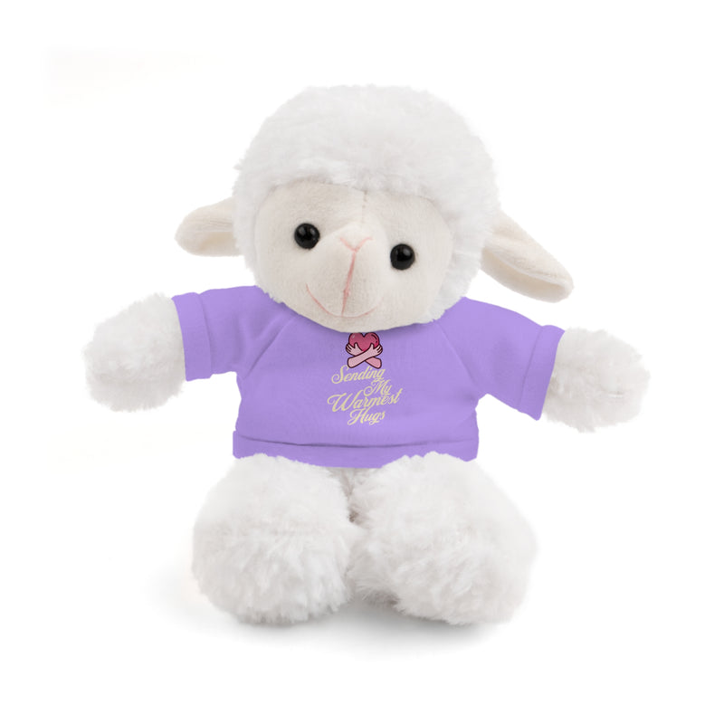 Sending My Warmest Hugs - Sympathy Stuffed Animals with Tee
