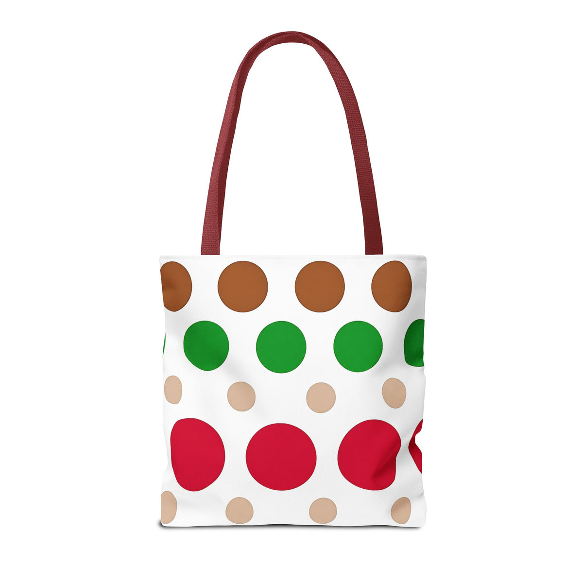 Colorful Polka Dot Tote Bag